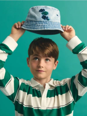 Zdjęcie produktu Reserved - Jeansowy bucket hat - granatowy
