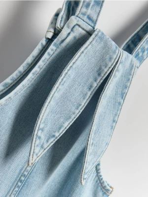 Reserved - Jeansowy kombinezon - niebieski