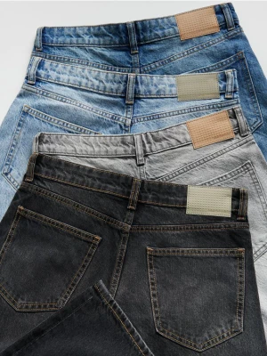 Reserved - Jeansy baggy fit - niebieski