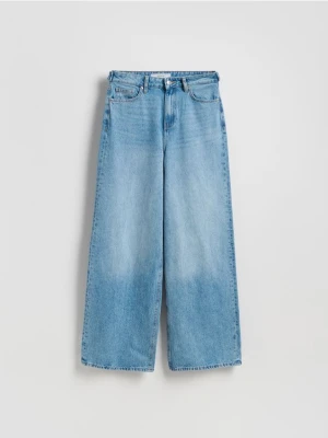 Reserved - Jeansy baggy fit - niebieski