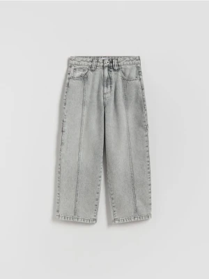 Reserved - Jeansy baggy - jasnoszary