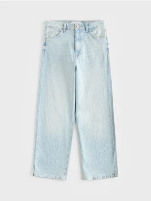 Reserved - Jeansy baggy - niebieski