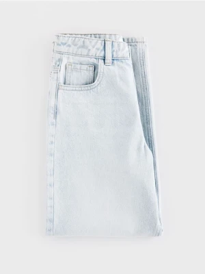 Reserved - Jeansy baggy - niebieski