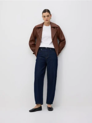 Reserved - Jeansy barrel leg - indigo jeans