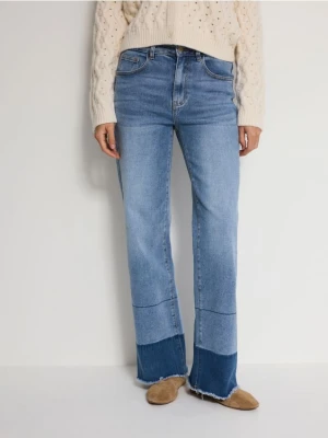 Reserved - Jeansy bootcut fit - indigo jeans