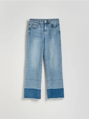 Reserved - Jeansy bootcut fit - indigo jeans