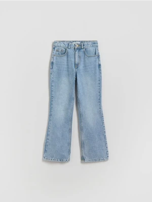 Reserved - Jeansy bootcut - niebieski