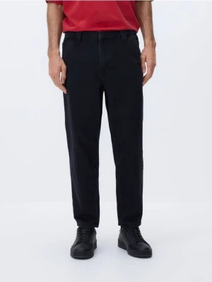 Reserved - Jeansy carrot fit - czarny