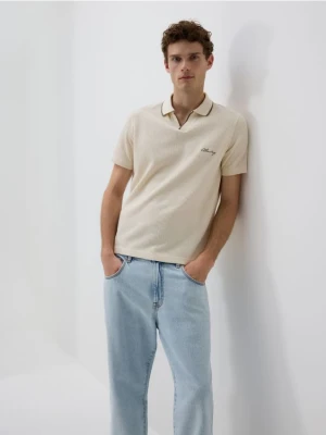 Reserved - Jeansy carrot fit - niebieski