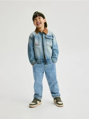 Reserved - Jeansy Carrot - niebieski