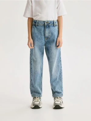 Reserved - Jeansy Carrot - niebieski