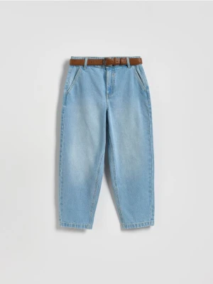 Reserved - Jeansy Carrot - niebieski