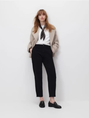 Reserved - Jeansy chino - czarny