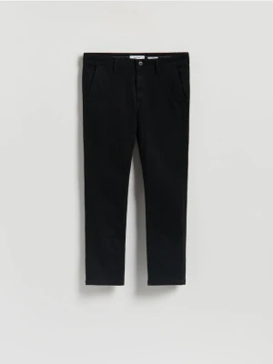 Reserved - Jeansy chino slim fit - czarny