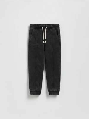 Reserved - Jeansy jogger - czarny