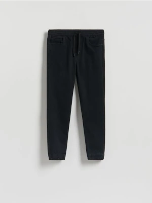 Zdjęcie produktu Reserved - Jeansy jogger fit - czarny