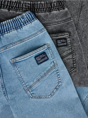 Reserved - Jeansy jogger - jasnoszary