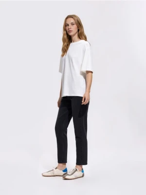 Reserved - Jeansy mom comfort - czarny