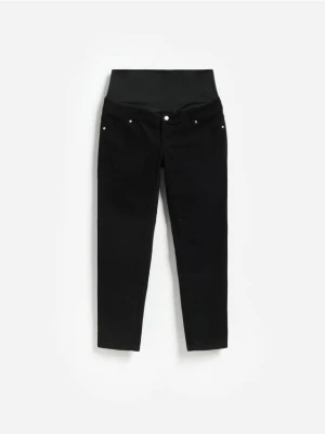 Reserved - Jeansy mom fit - czarny
