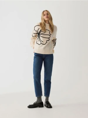 Zdjęcie produktu Reserved - Jeansy mom fit - granatowy