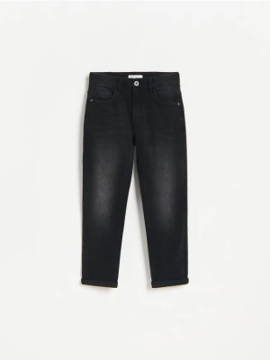 Reserved - Jeansy regular - czarny