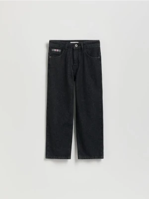 Reserved - Jeansy relaxed fit - czarny