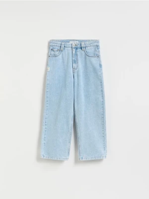 Reserved - Jeansy relaxed fit - niebieski