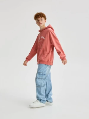 Reserved - Jeansy relaxed fit - niebieski