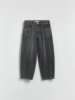 Reserved - Jeansy relaxed fit - szary