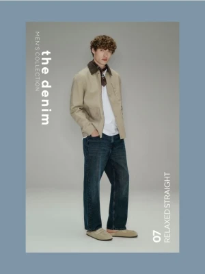 Reserved - Jeansy relaxed straight - indigo jeans