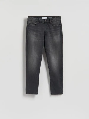 Reserved - Jeansy relaxed straight - szary