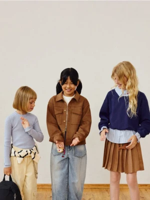 Reserved - Jeansy Skater - niebieski