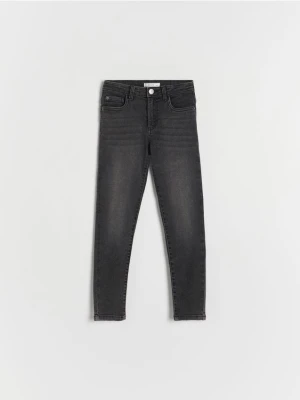 Reserved - Jeansy skinny super soft - czarny