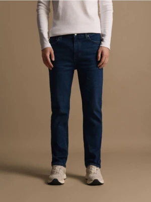 Reserved - Jeansy slim fit - granatowy