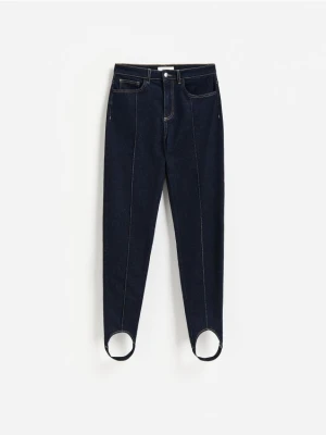 Reserved - Jeansy slim fit - granatowy