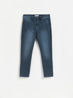 Reserved - Jeansy slim fit - granatowy