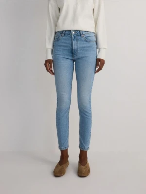 Reserved - Jeansy slim fit mid rise - niebieski