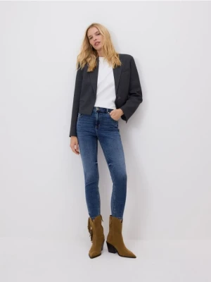 Reserved - Jeansy slim fit mid rise - niebieski