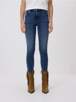 Reserved - Jeansy slim fit mid rise - niebieski