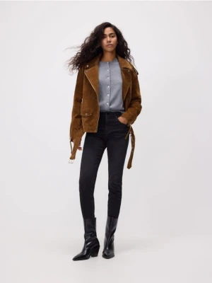 Reserved - Jeansy slim fit push up - czarny