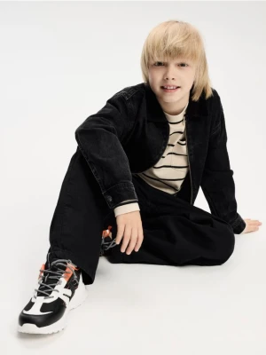 Reserved - Jeansy straight - czarny