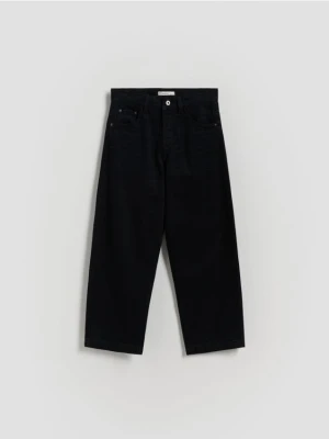 Reserved - Jeansy straight - czarny