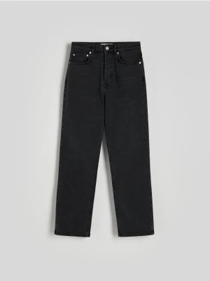 Zdjęcie produktu Reserved - Jeansy straight - czarny