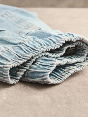 Reserved - Jeansy straight fit - niebieski