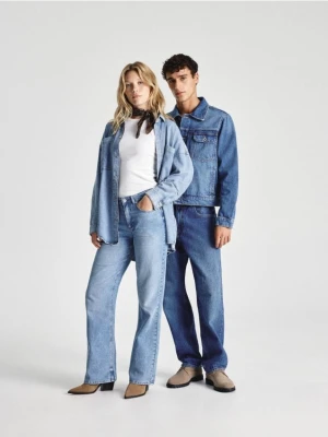 Reserved - Jeansy straight fit - niebieski