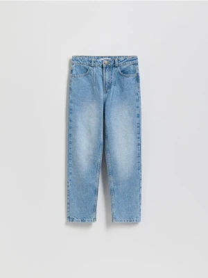 Reserved - Jeansy straight fit - niebieski
