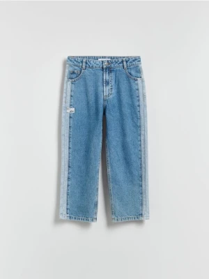 Reserved - Jeansy straight fit - niebieski