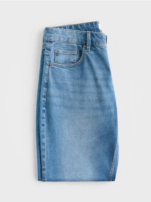 Zdjęcie produktu Reserved - Jeansy straight fit - niebieski