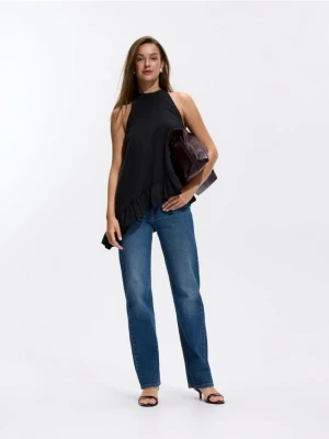 Reserved - Jeansy straight fit - niebieski