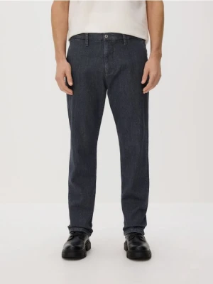 Reserved - Jeansy straight fit - szary